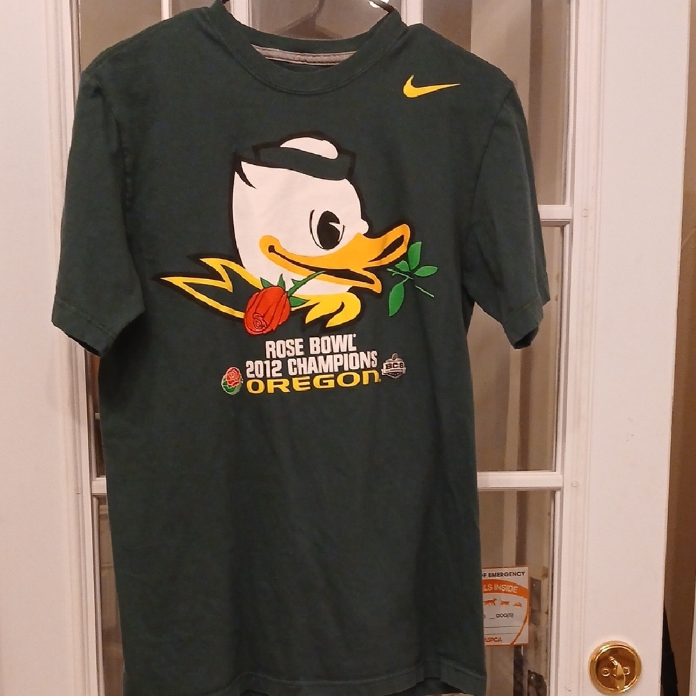 Nike Kids Green Rose Bowl Champions Tee